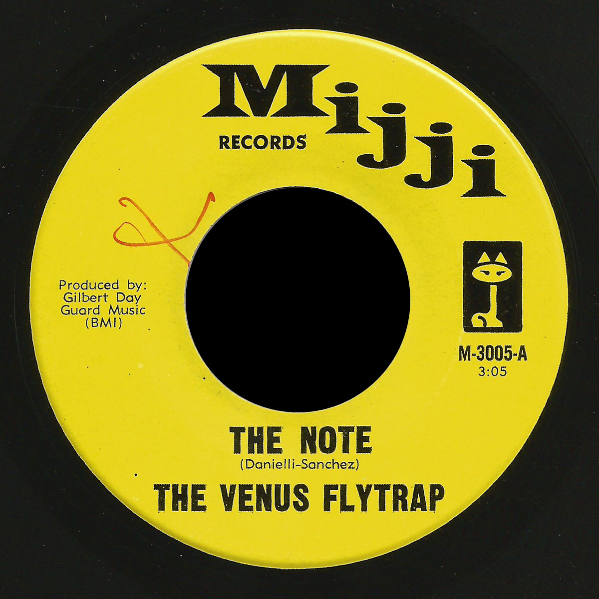 Mijji Records label for The Note