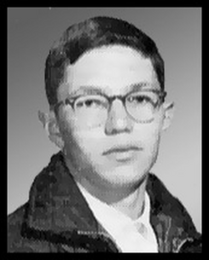 San Carlos High School portrait of Jacques Aknin